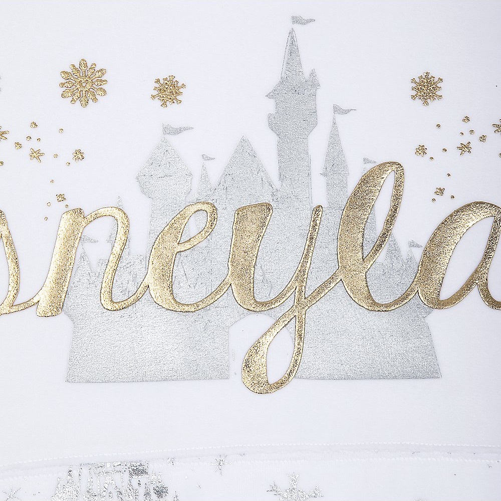 NWT Disneyland Holiday Silver Gold Spirit Jersey - Picture 4 of 9